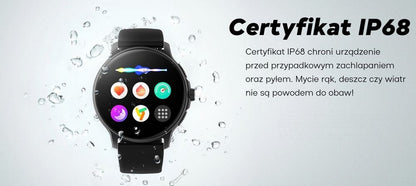 Smartwatch Damski GRAVITY GT12-4 Czarny Pasek Silikonowy + Bransoleta – zdjęcie 13