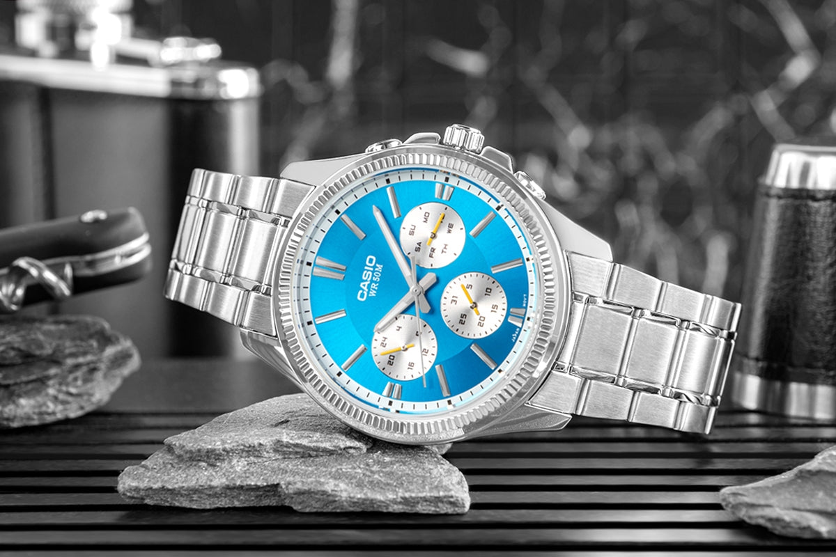 Zegarek Męski CASIO MTP-1375D-2A2VDF + BOX – zdjęcie 6
