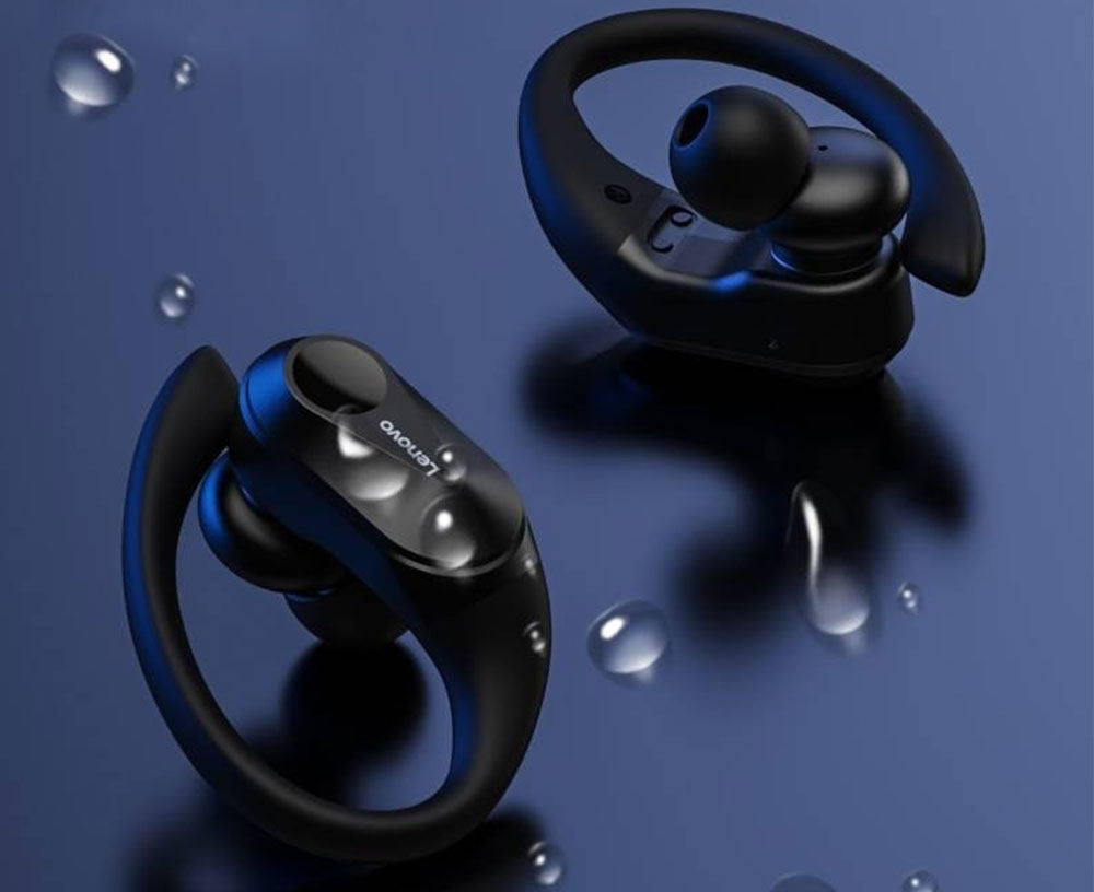 Słuchawki bezprzewodowe douszne LENOVO Thinkplus LivePods LP75 Czarne – zdjęcie 4