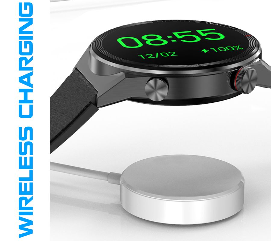 Smartwatch Rubicon RNCE99 Black Metal + Silicon SMARUB194 – zdjęcie 7