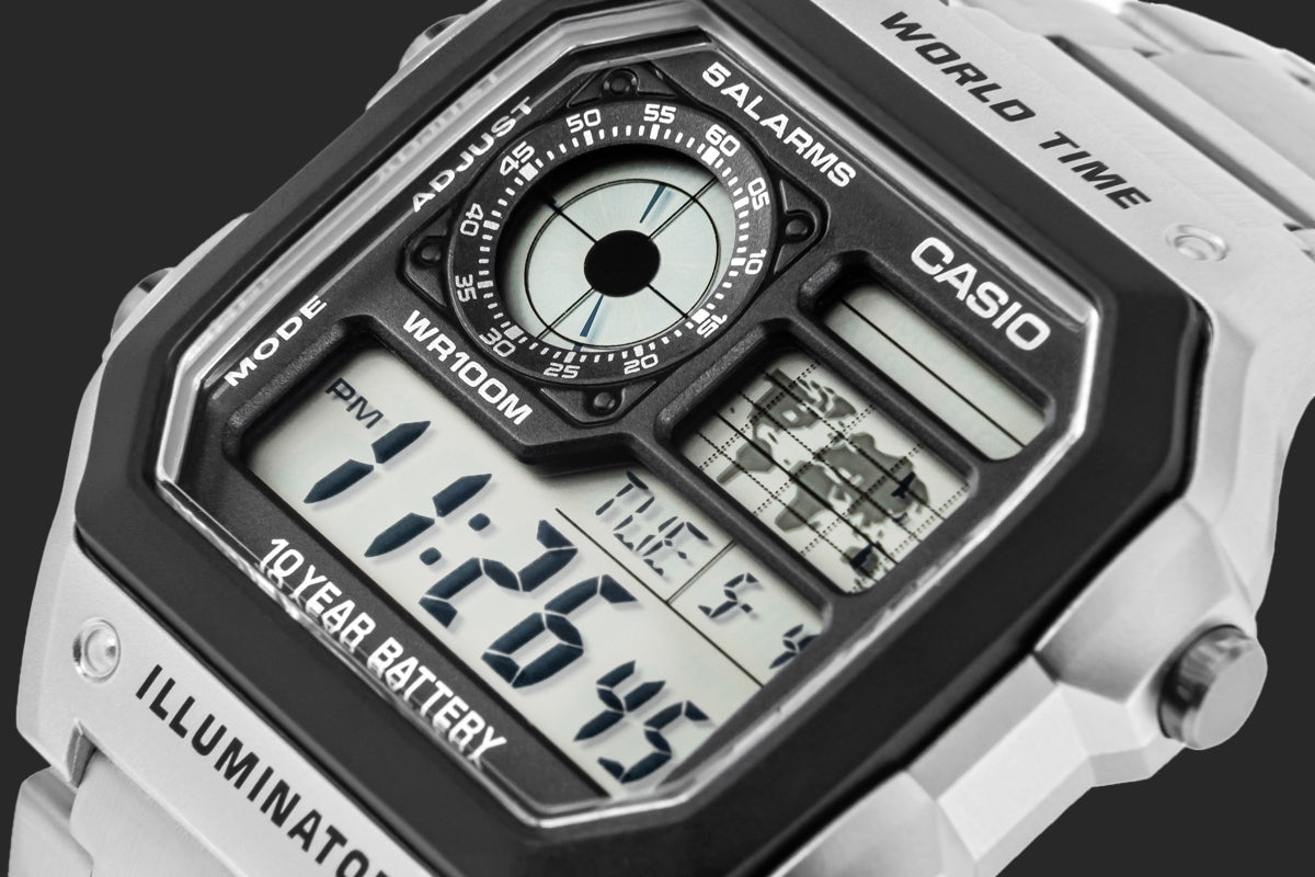 Zegarek Męski CASIO AE-1200WHD-1AVEF + BOX – zdjęcie 4