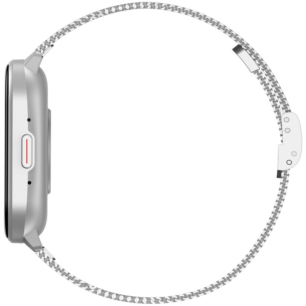 Smartwatch Gravity Srebrny Pasek + Bransoleta GT43-2 – zdjęcie 9