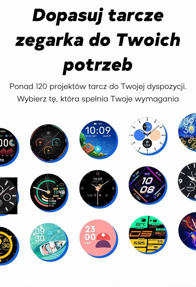 Smartwatch Damski GRAVITY GT12-8 Biały Pasek Silikonowy + Srebrna – zdjęcie 14