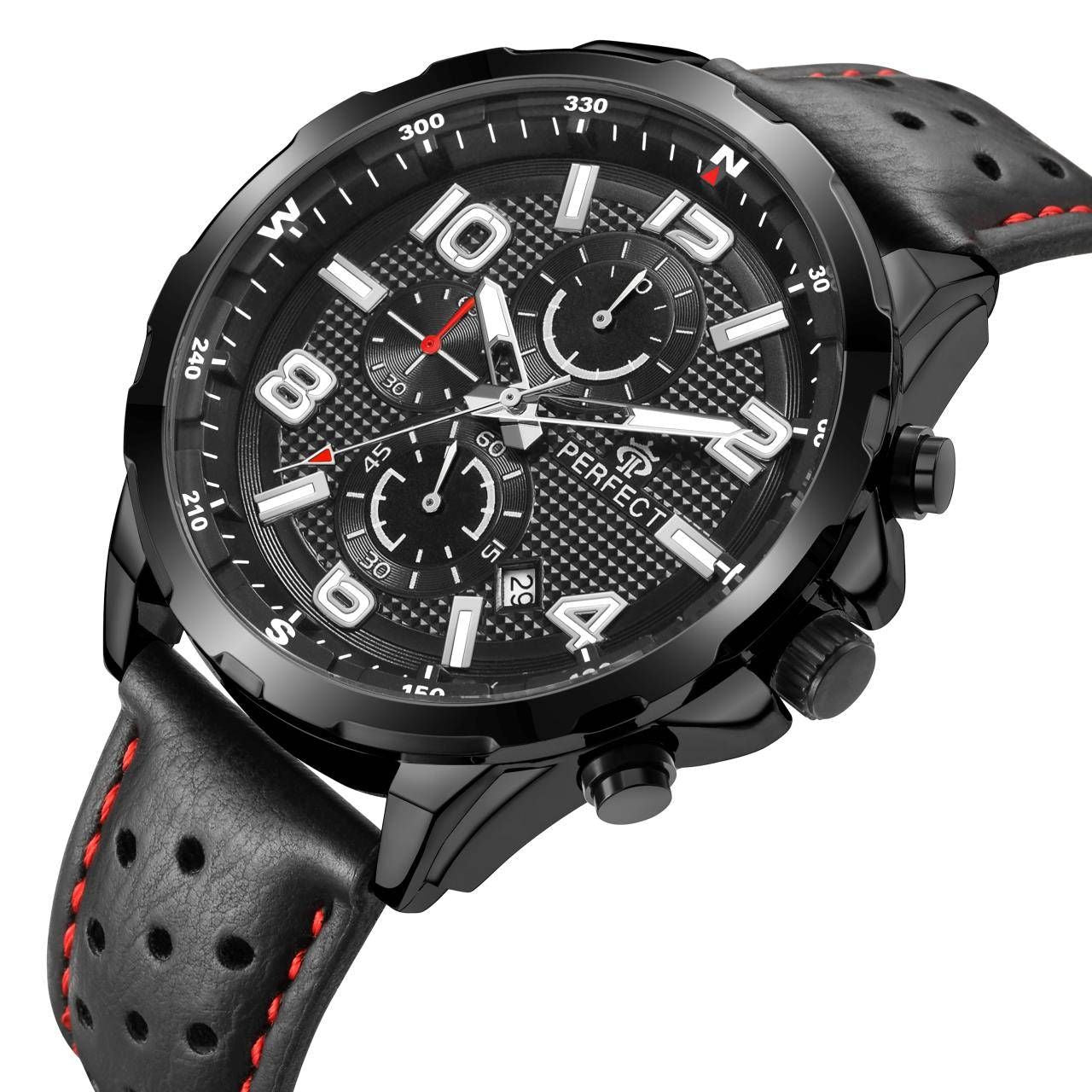 Zegarek Męski Perfect Chronograf CH05L-07 + Box – zdjęcie 4