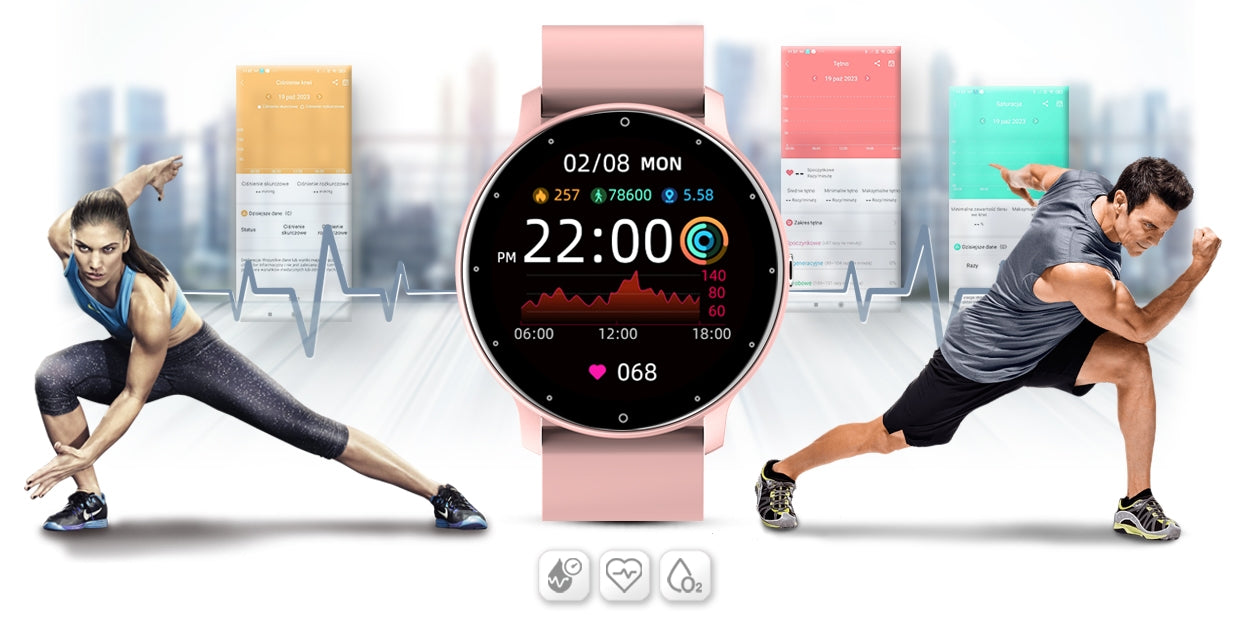 Smartwatch Damski Gravity GT1-1 – zdjęcie 9