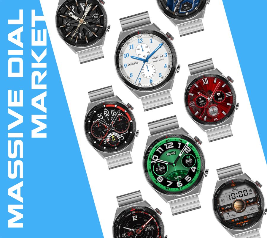 Smartwatch Rubicon RNCE99 Black Metal + Silicon SMARUB194 – zdjęcie 8