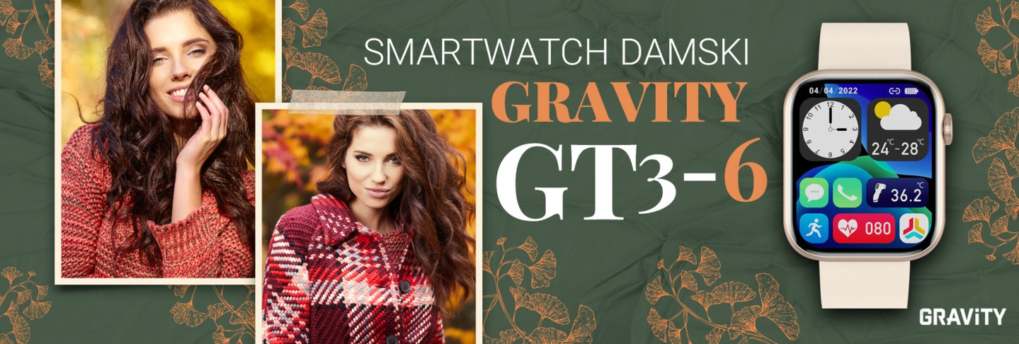 Smartwatch Damski Gravity GT3-6 – zdjęcie 6