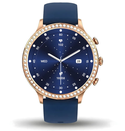 Smartwatch Gravity Różowe Złoto Pasek i Bransoleta GT5-6 – zdjęcie 9