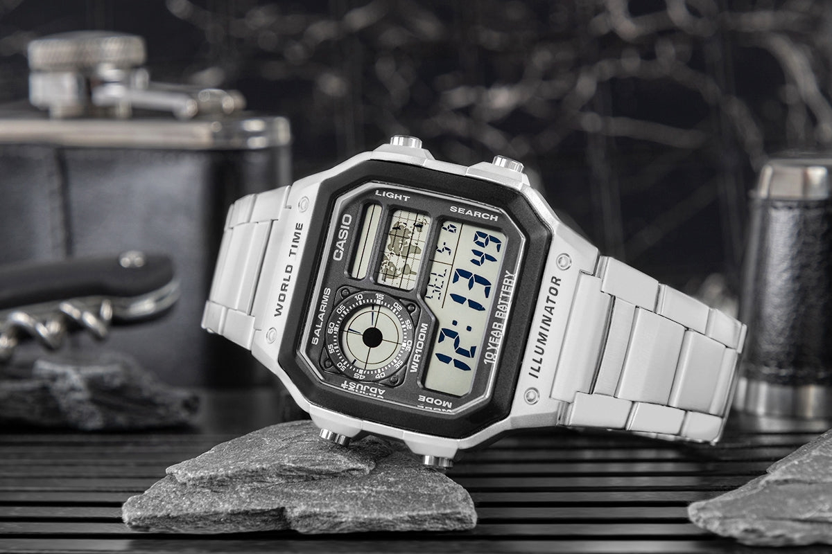 Zegarek Męski CASIO AE-1200WHD-1AVEF + BOX – zdjęcie 6