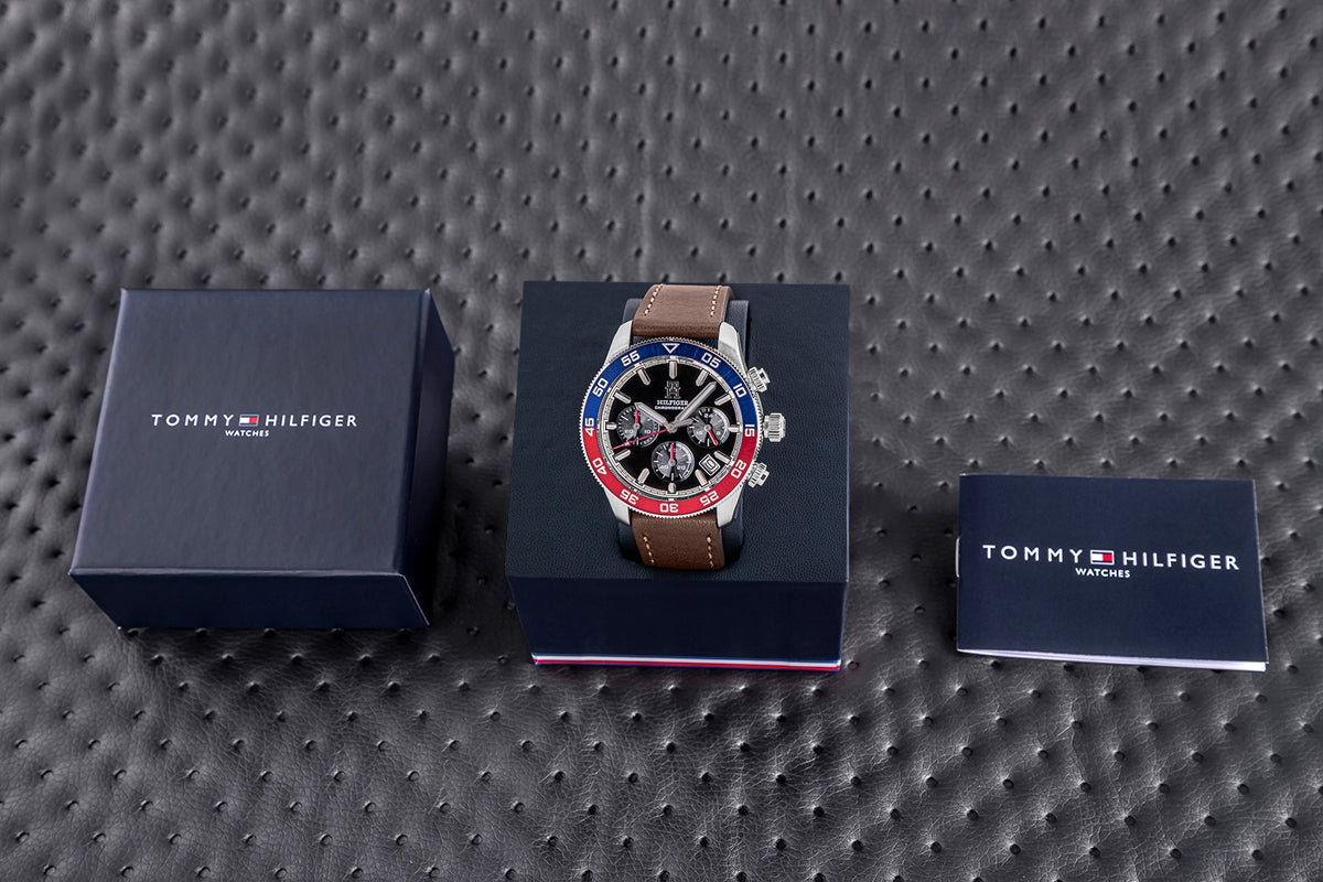 Zegarek Męski Tommy Hilfiger TH85 Chronograph 1792166 + BOX – zdjęcie 4