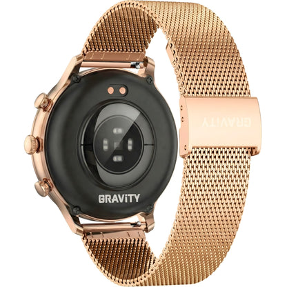 Smartwatch Gravity Różowe Złoto Pasek i Bransoleta GT5-7 – zdjęcie 12