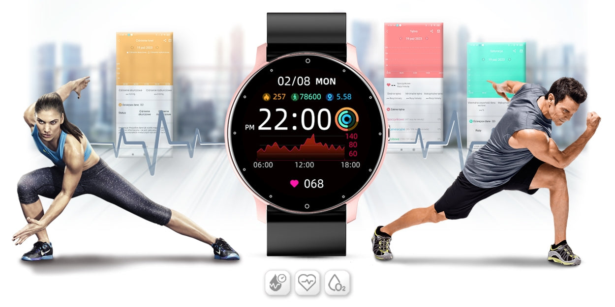 Smartwatch Damski Gravity GT1-2 – zdjęcie 9