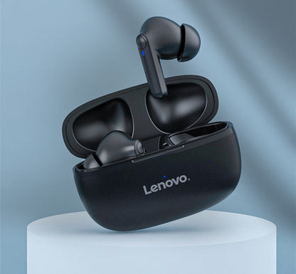 Słuchawki bezprzewodowe douszne LENOVO HT05 Czarne – zdjęcie 2
