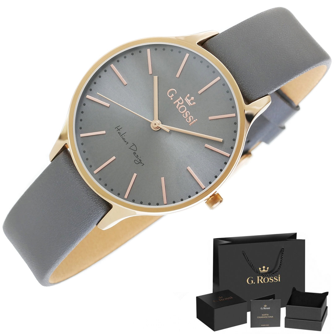 Zegarek Damski G. Rossi 10317A8-1B3 + BOX – zdjęcie 3