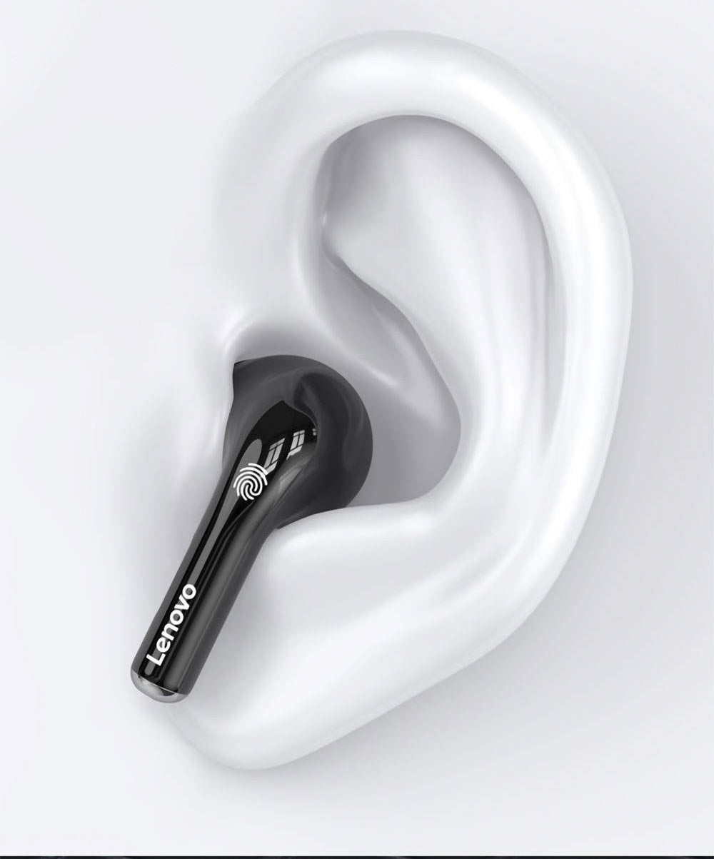 Słuchawki bezprzewodowe douszne LENOVO Thinkplus LivePods LP12 Czarne – zdjęcie 3