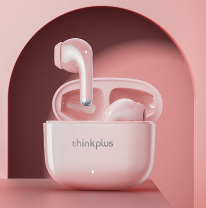 Słuchawki bezprzewodowe douszne LENOVO Thinkplus LivePods LP40 PRO Różowe – zdjęcie 3