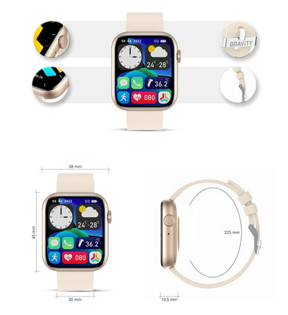 Smartwatch Damski Gravity GT3-6 – zdjęcie 8