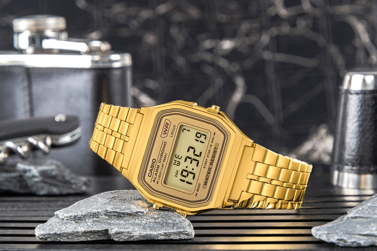 Zegarek CASIO Vintage A158WETG-9AEF + BOX – zdjęcie 6