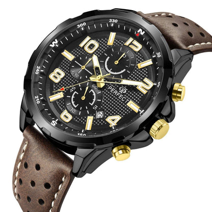 Zegarek Męski Perfect Chronograf CH05L-08 + Box – zdjęcie 4