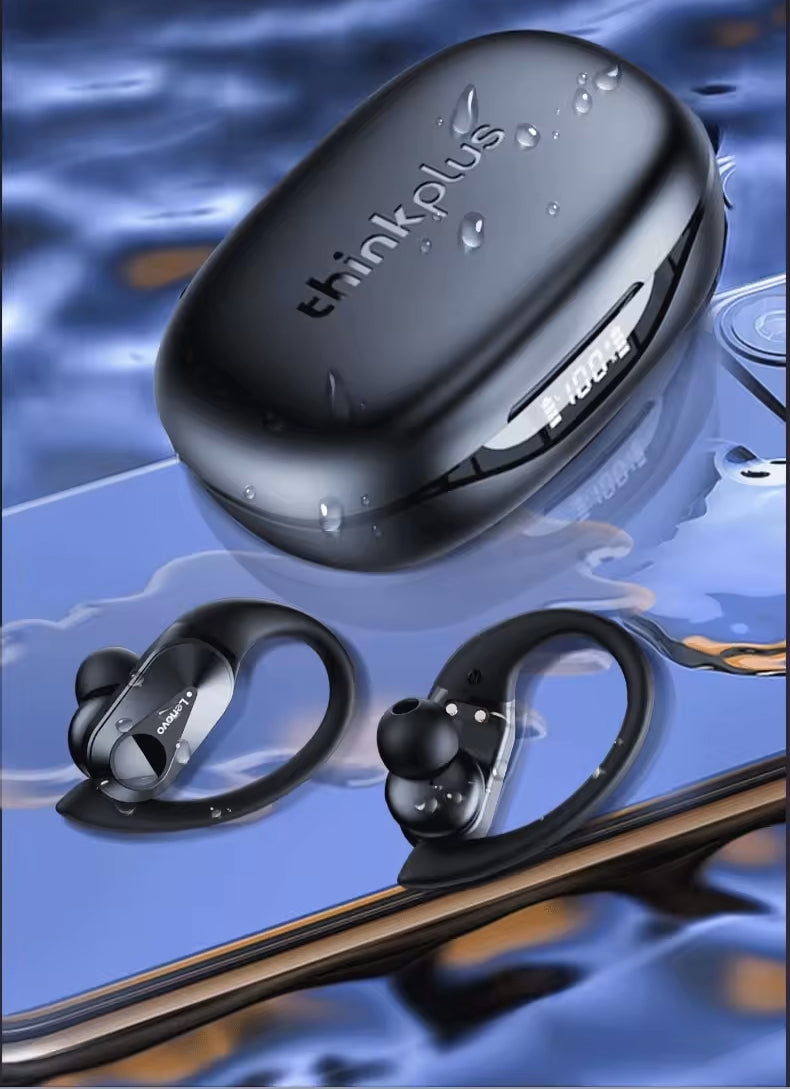Słuchawki bezprzewodowe douszne LENOVO Thinkplus LivePods LP75 Czarne – zdjęcie 10