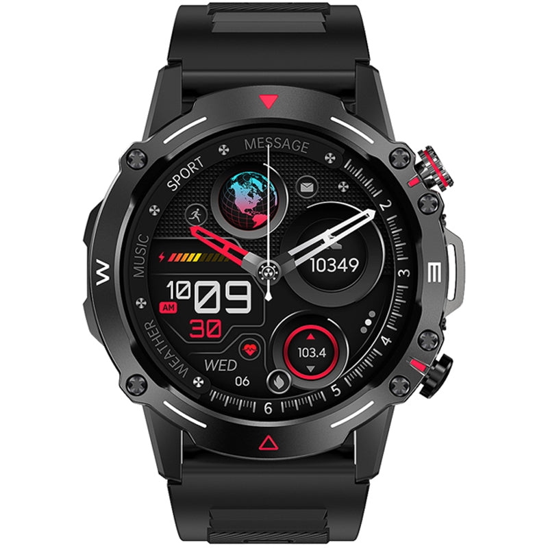 Smartwatch VELTORI VT110-1 Czarny Pasek Silikonowy – zdjęcie 3