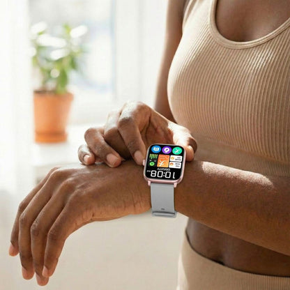 Smartwatch Gravity Różowe Złoto Szary GT36-2 – zdjęcie 2