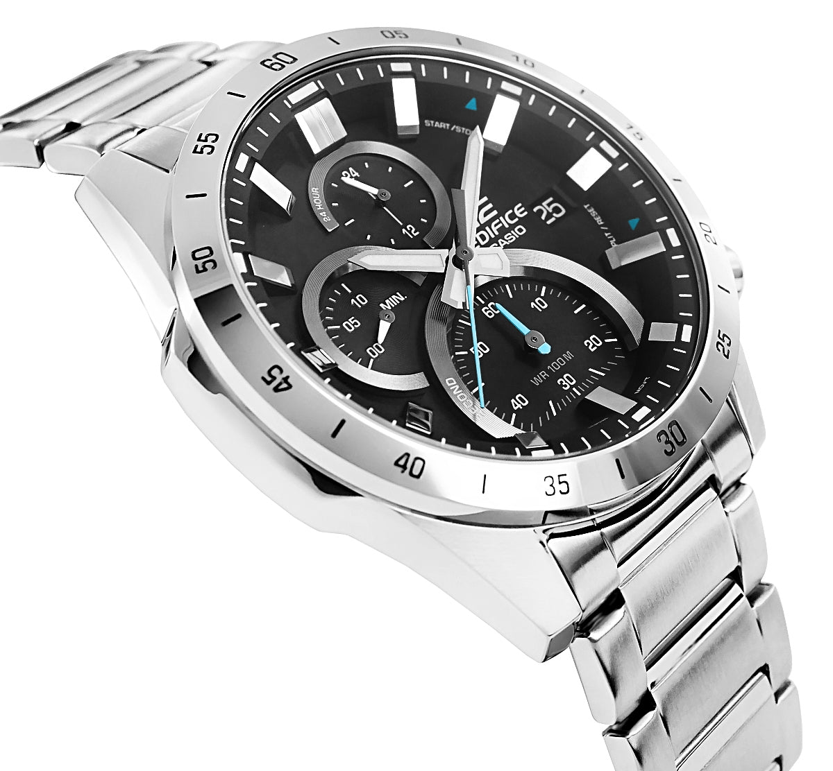 Zegarek Męski CASIO EDIFICE EFR-571D-1AVUEF 10 BAR + BOX – zdjęcie 2