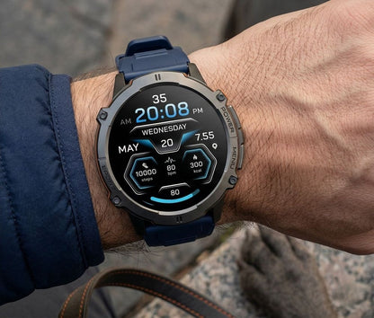 Smartwatch Gravity Czarny Pasek + Bransoleta GT42-2 – zdjęcie 2