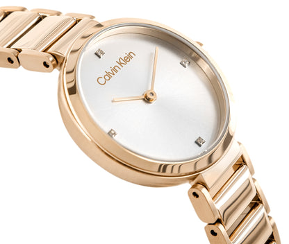 Zegarek Damski CALVIN KLEIN Minimalistic T Bar 25200140 + BOX – zdjęcie 2