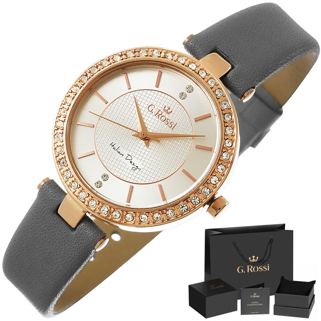 Zegarek Damski G.Rossi 10995A2-3B4 + BOX – zdjęcie 2