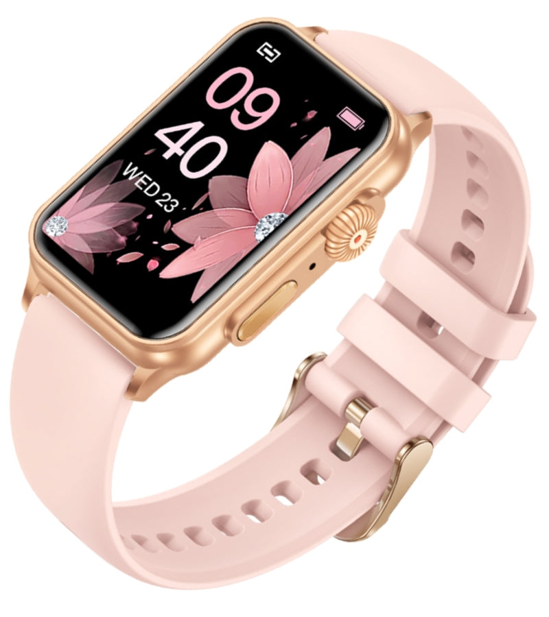 Smartwatch Damski RUBICON RNCF06 Rose Gold/Pink SMARUB223 – zdjęcie 2
