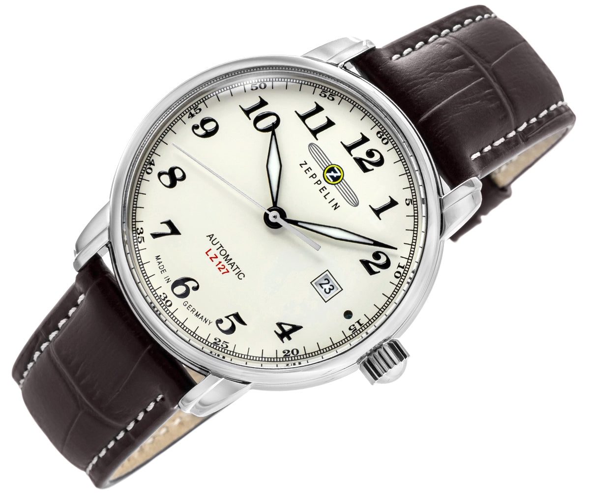 Zegarek Męski ZEPPELIN Automatic LZ 127 7656-5 + BOX – zdjęcie 2