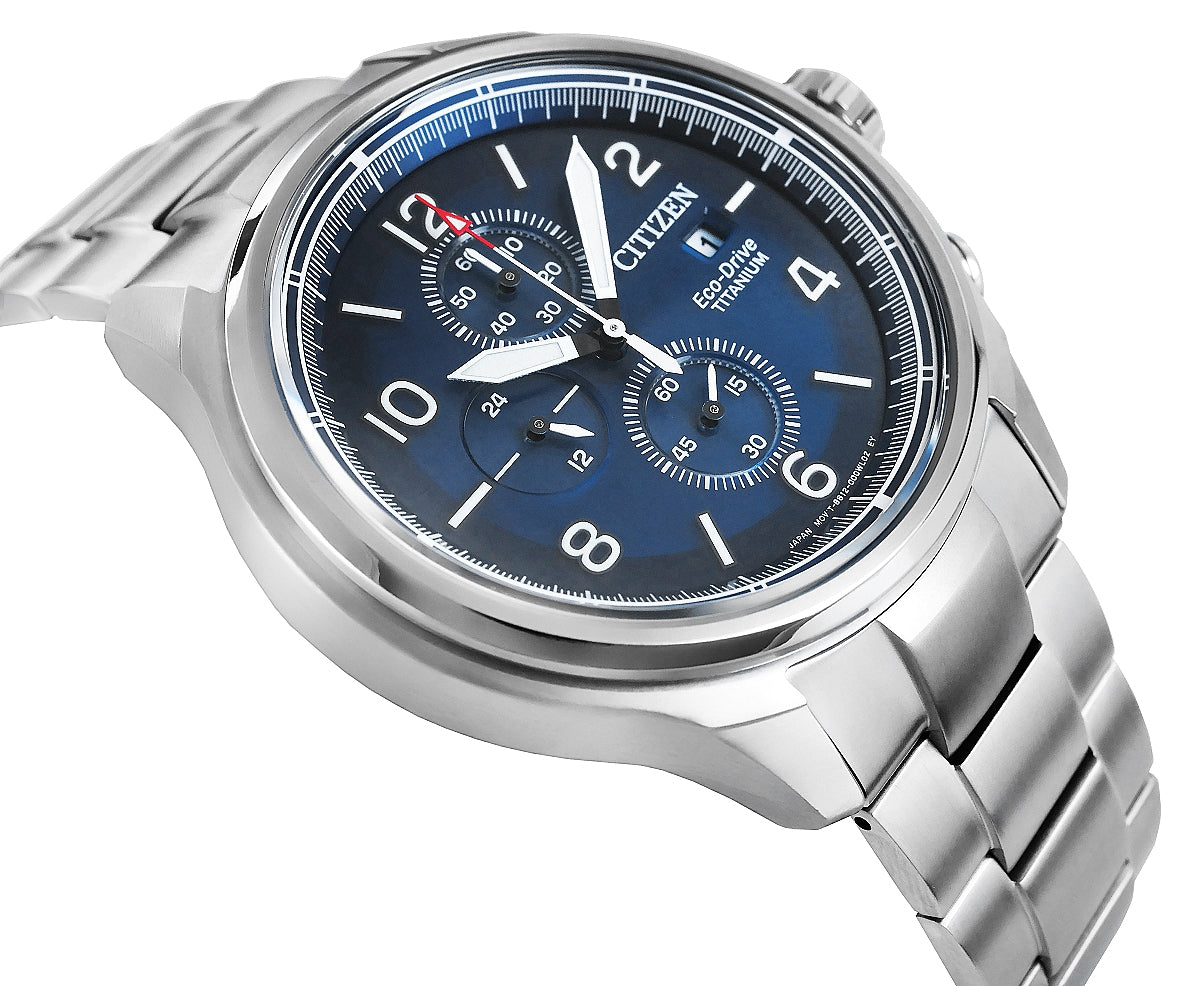 Zegarek Męski CITIZEN Super Titanium Eco-Drive CA0810-88L + BOX – zdjęcie 2