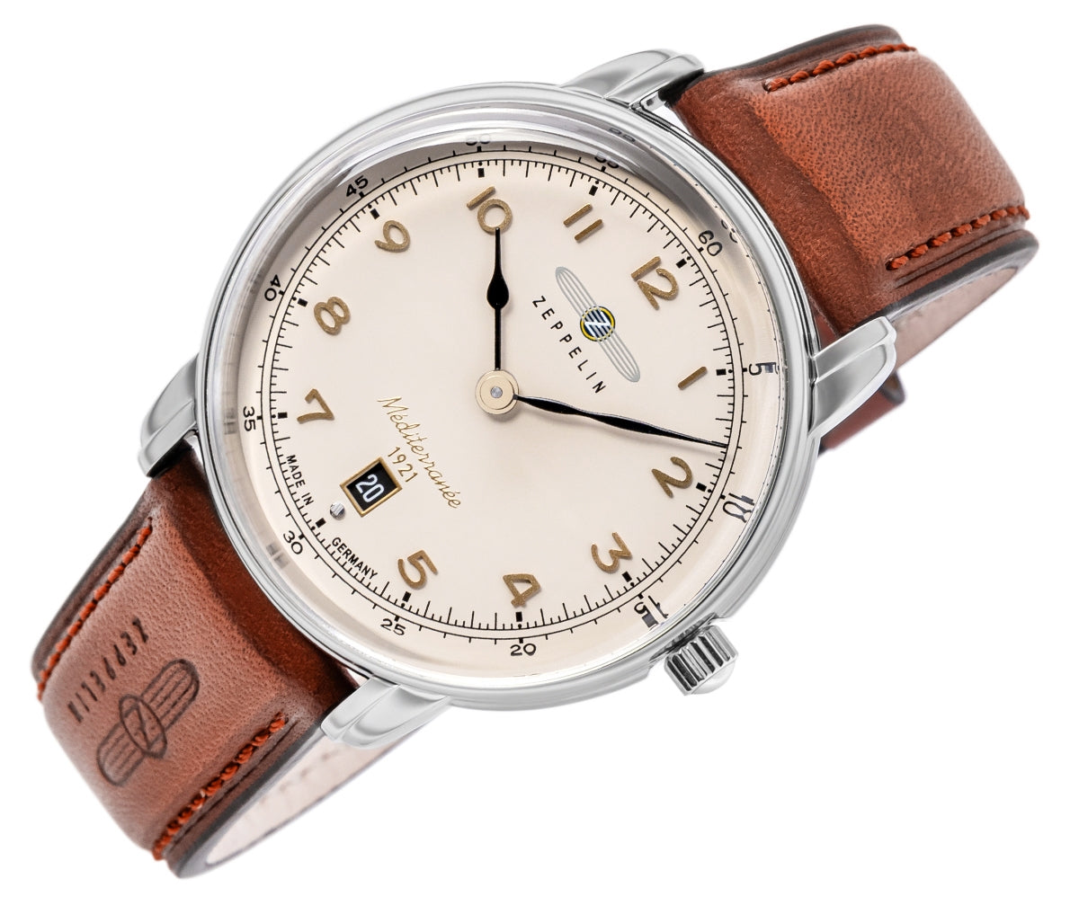 Zegarek Męski ZEPPELIN Mediterranee 9640-5 + BOX – zdjęcie 2