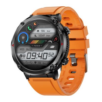 Smartwatch Gravity GT21-2 + Pomarańczowy Pasek Silikonowy – zdjęcie 2
