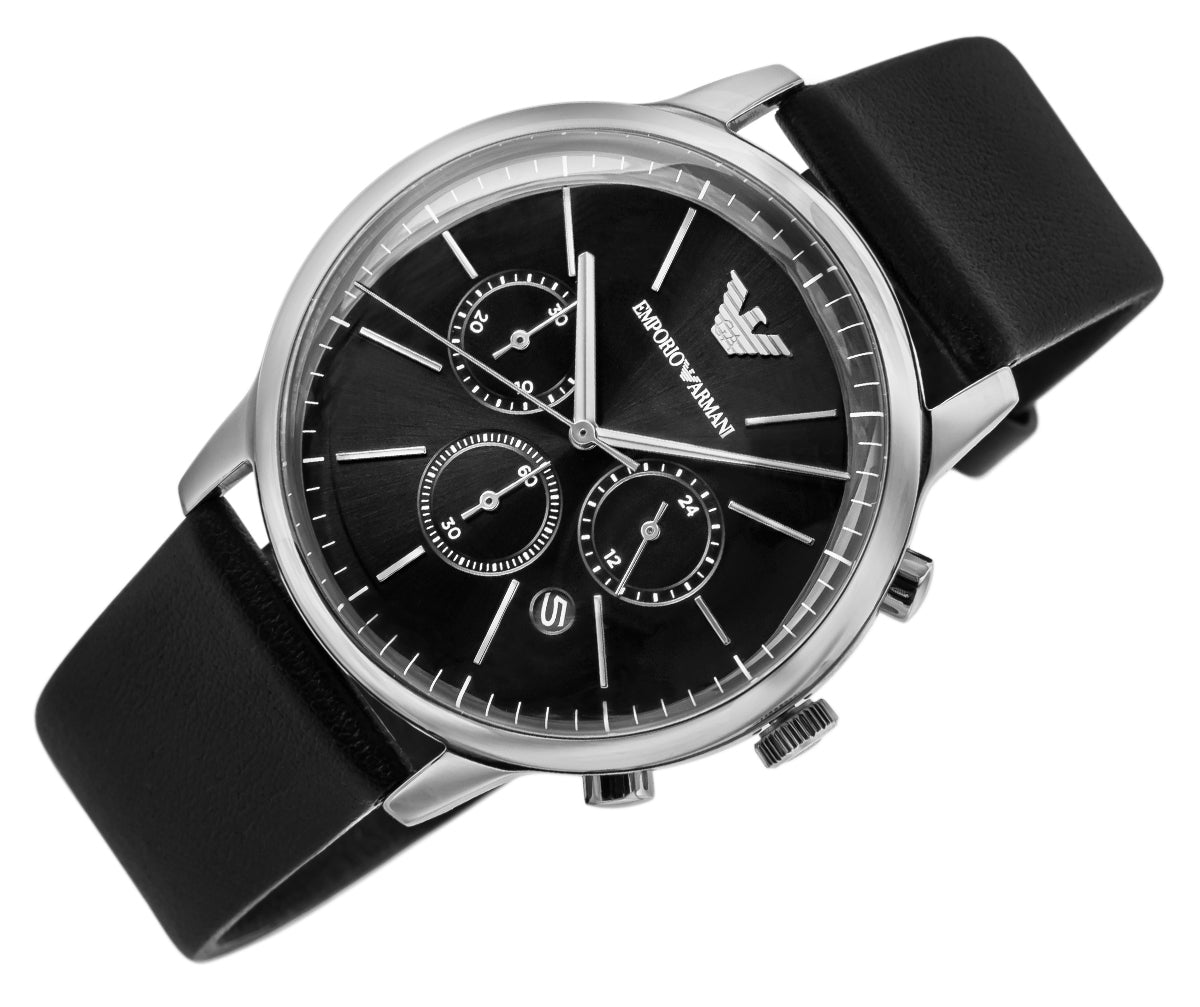 Zegarek Męski EMPORIO ARMANI Minimalist Chronograph AR11774 + BOX – zdjęcie 2
