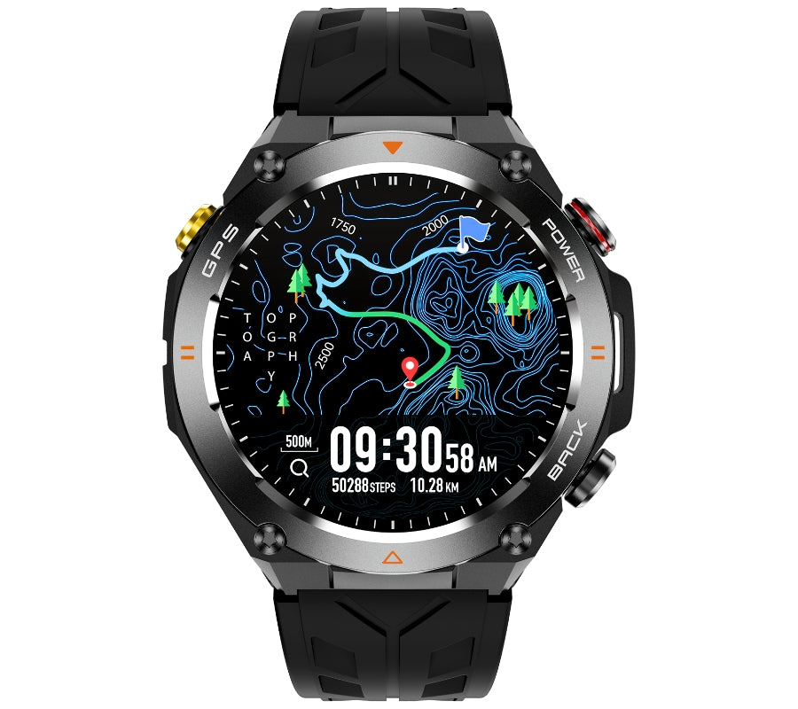 Smartwatch Męski Rubicon RNCF37-1 GPS BLACK – zdjęcie 2