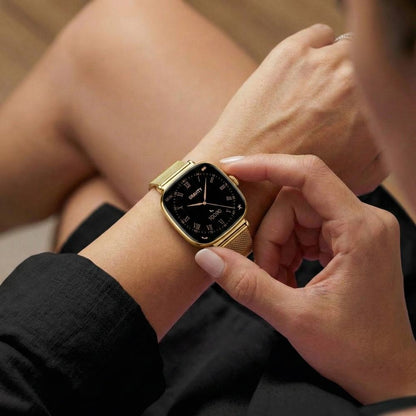 Smartwatch Gravity Złoty Bransoleta + Pasek GT32-1 – zdjęcie 2