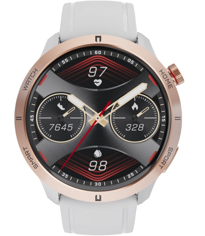 Smartwatch Damski RUBICON RNCF14 Rose Gold/White SMARUB251 – zdjęcie 2