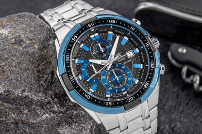 Zegarek Męski CASIO EDIFICE EFR-539D-1A2VUEF + BOX – zdjęcie 2