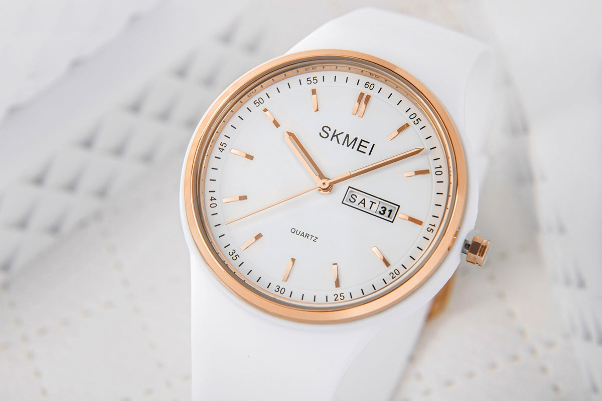 Zegarek Damski Skmei 1747WT + BOX – zdjęcie 3