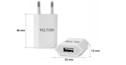 ŁADOWARKA do Smartwatch VELTORI POWER ON USB 5V 1A VTL1 Uniwersalna – zdjęcie 3