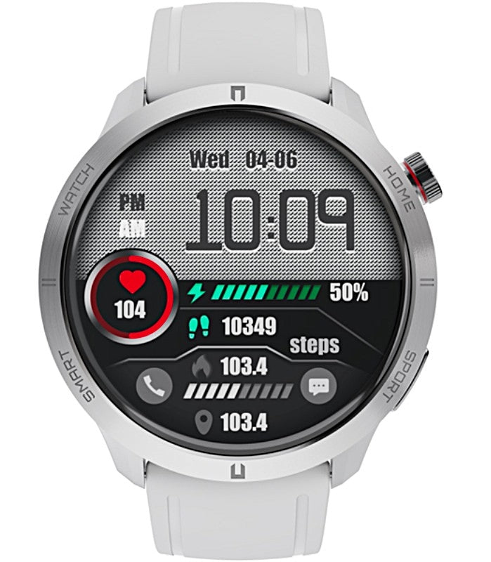 Smartwatch RUBICON RNCF14 Silver/White SMARUB252 – zdjęcie 2