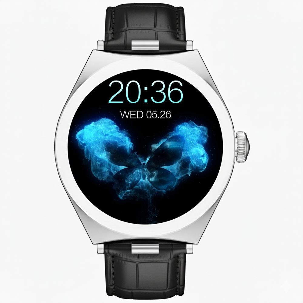 Smartwatch Gravity Srebrno Czarny GT25-8 – zdjęcie 2