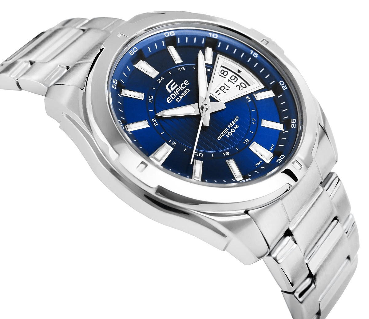 Zegarek Męski CASIO EDIFICE EF-129D-2AVEF + BOX – zdjęcie 2