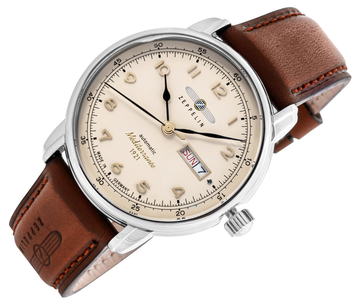 Zegarek Męski ZEPPELIN Mediterranee Automatic 9664-5 + BOX – zdjęcie 2