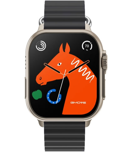 Smartwatch Męski RUBICON RNCF17 Tytan/Black SMARUB268 – zdjęcie 2
