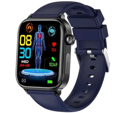 Smartwatch Męski Rubicon RNCF33 BLACK + Pasek Granatowy – zdjęcie 3