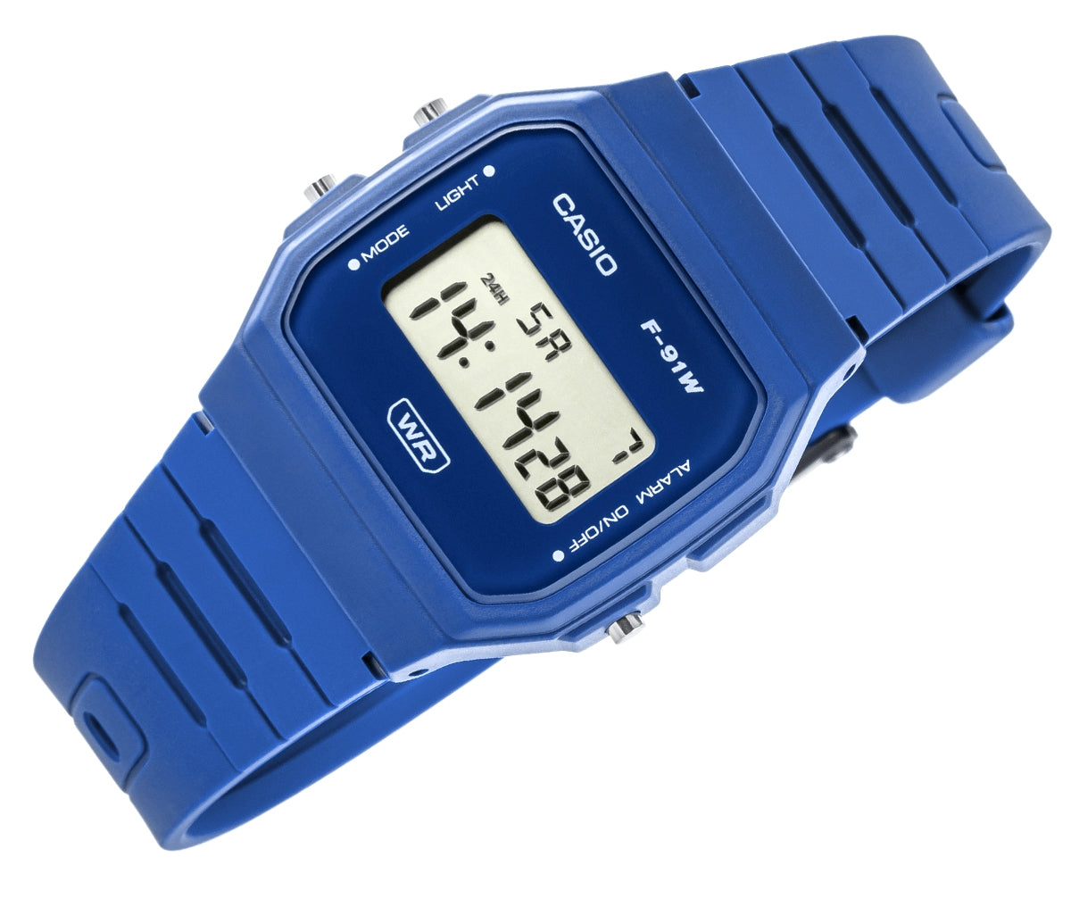 Zegarek CASIO Unisex F-91WB-2A1EF + BOX – zdjęcie 2