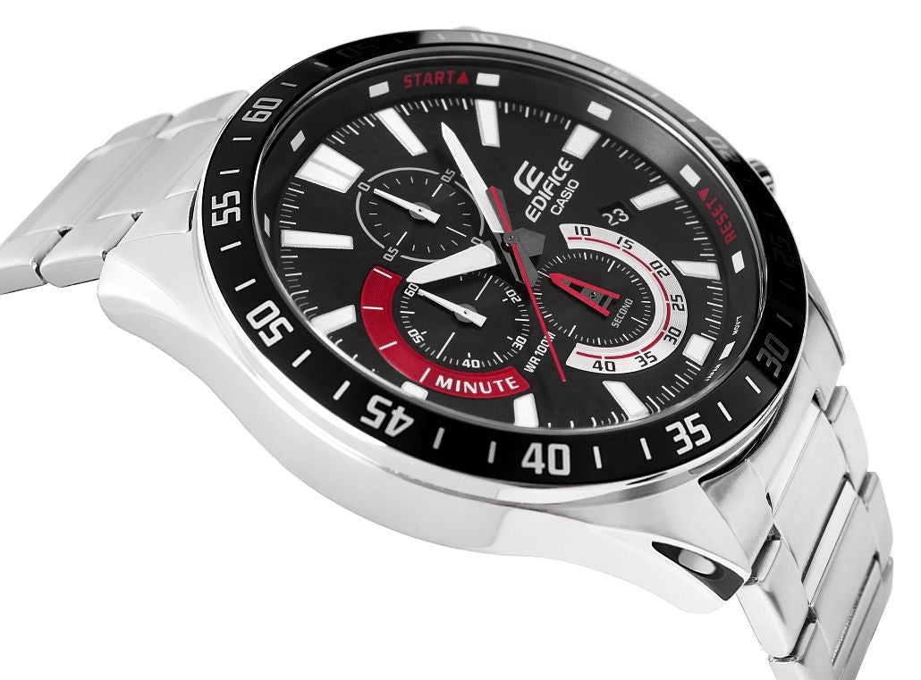 Zegarek Męski CASIO EDIFICE EFV-620D-1A4VUEF + BOX – zdjęcie 2